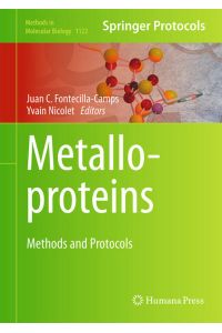 Metalloproteins  - Methods and Protocols