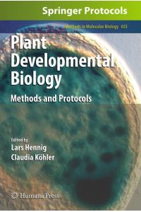 Plant Developmental Biology  - Methods and Protocols