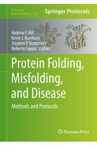 Protein Folding, Misfolding, and Disease  - Methods and Protocols