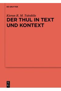 Der Thul in Text und Kontext  - Þulr/Þyle in Edda und altenglischer Literatur