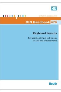 Keyboard layouts  - Keyboard and input technology for text and office systems