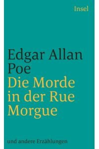Sämtliche Erzählungen in vier Bänden  - Band 2: Die Morde in der Rue Morgue