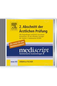 Mediscript Hammerexamen CD-ROM 8/06  - GK2 und GK3 3/01 - 8/06