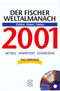Der Fischer Weltalmanach 2001 mit CD-ROM  - Zahlen Daten Fakten
