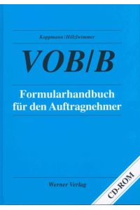 VOB/B Formularhandbuch für den Auftragnehmer