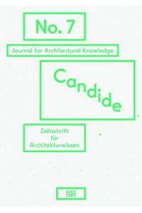 Candide. Journal for Architectural Knowledge  - No. 7