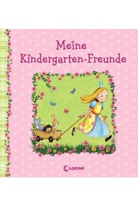 Meine Kindergarten-Freunde (Prinzessin)  - Erinnerungsbuch, Freundealbum für Kinder ab 3 Jahre