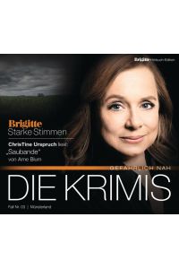 Saubande  - BRIGITTE Hörbuch-Edition - Starke Stimmen Die Krimis - Gefährlich nah