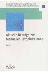 Aktuelle Beiträge zur Manuellen Lymphdrainage / Manuelle Lymphdrainage nach HWS-Schleudertrauma