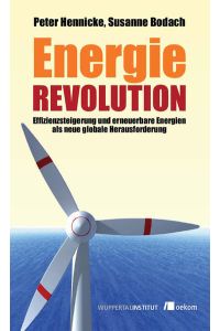 Energierevolution  - Effizienzsteigerung und erneuerbare Energien als neue globale Herausforderung