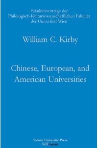 Chinese, European, and American Universities  - Challenges for the 21st Century
