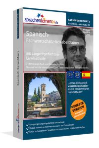 Spanisch-Fachwortschatz  - Lernsoftware auf CD-ROM für Windows/Linux/Mac OS X + Audio-Vokabeltrainer auf MP3-Audio-CD für Ihren Computer / MP3-Player / MP3-fähigen CD-Player