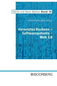 Vernetztes Rechnen - Softwarepatente - Web 2. 0