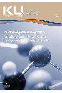 PEPP-Entgeltkatalog 2016  - KU Sonderheft