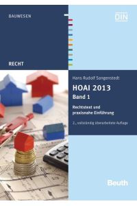 HOAI 2013  - Band 1: Rechtstext und praxisnahe Einführung