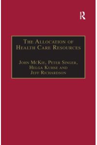 The Allocation of Health Care Resources: An Ethical Evaluation of the `Qaly` Approach (Medico-Legal)
