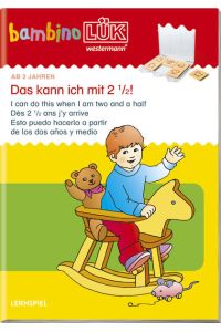 bambinoLÜK-Übungshefte / bambinoLÜK  - Kindergarten / 2 Jahre: Das kann ich mit 2 1/2!