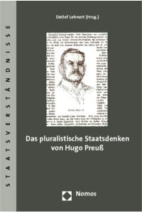 Das pluralistische Staatsdenken von Hugo Preuß