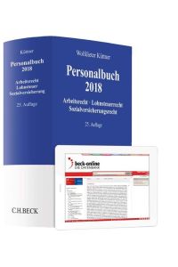 Personalbuch 2018  - Arbeitsrecht, Lohnsteuerrecht, Sozialversicherungsrecht