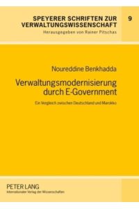Verwaltungsmodernisierung durch E-Government  - Ein Vergleich zwischen Deutschland und Marokko