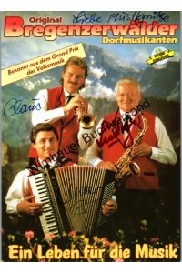 Original Autogramm Original Bregenzerwälder Dorfmusikanten /// Autograph signiert signed signee