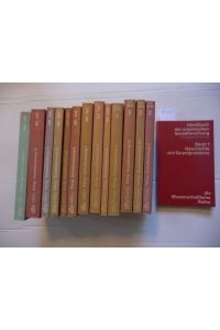 Handbuch der empirischen Sozialforschung. Teil: 1, Geschichte und Grundprobleme der empirischen Sozialforschung + Teil 2 bis 13 (14 BÜCHER)