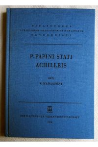 P. Papini Stati Achilleis ; rec. Aldo Marastoni