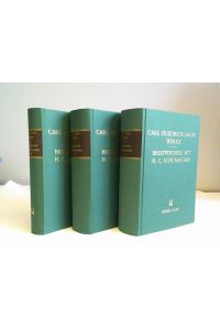 Briefwechsel mit H. C. Schumacher. Herausgegeben von C. A. F. Peters. 6 Bände in 3 Bänden