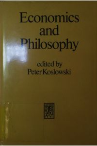 Economics and philosophy.