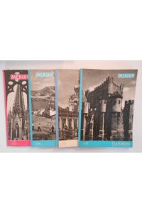 Reisezeitschrift Merian 1960: Nr. 8, 9, 10 und 12. [Konvolut von 4 Heften].   - 1960: Köln; Jütnalnd; Sachsen und Flandern.