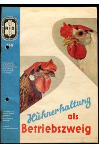 Hühnerhaltung als Betriebszweig.   - Nr. 158.