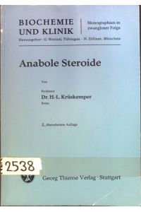 Anabole Steroide.   - Biochemie und Klinik