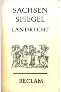 Sachsenspiegel. Landrecht;  - Reclams Universal-Bibliothek ; Nr. 3355/56