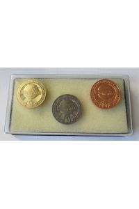 DDR Abzeichen Ehrenmedaille Blinden- & Sehschwachen-Verband Bronze-Gold (141291)