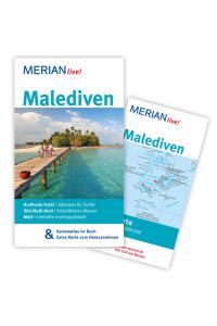 MERIAN live! Reiseführer Malediven  - MERIAN live! - Mit Kartenatlas im Buch und Extra-Karte zum Herausnehmen