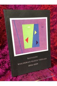 Katalog.   - Woldemar Klein Verlag, Baden-Baden. 1934-1959.