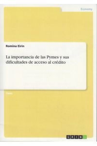 La importancia de las Pymes y sus dificultades de acceso al crédito / Romina Eirin