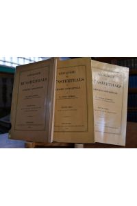 Geologie des Münsterthals im badischen Schwarzwald. Bd. 1-3 (komplett).