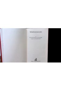 Schadensersatzrecht. (JuS-Schriftenreihe/Studium, Band 190).