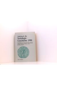 Jahrbuch für Soziologiegeschichte 1990