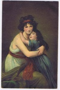 Madame Lebrun mit Tochter.