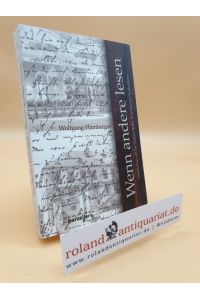 Wenn andere lesen : Geschichten um die Fuldaer Reihe Literatur im Stadtschloss / Wolfgang Hamberger