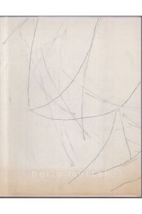 Herta Müller. Bilder. 17. Dezember 1995 - 28. Januar 1996. Text von Andreas Sturies. Von der Künstlerin mit einer Widmung und Zeichnung versehen