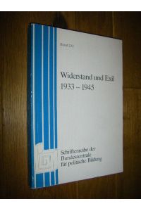 Widerstand und Exil 1933 - 1945