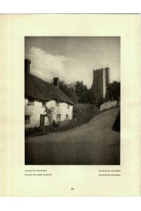 Kupfertiefdruck : Ashburnham, Devonshire. Blackawton, Devonshire.