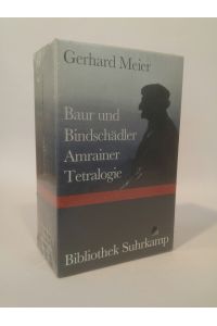 Baur und Bindschädler. [Neubuch]  - Amrainer Tetralogie.  4 Bände: Toteninsel, Borodino, Die Ballade vom Schneien, Land der Winde