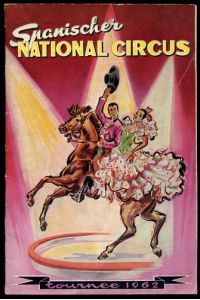 Spanischer National-Circus - Tournee 1962.
