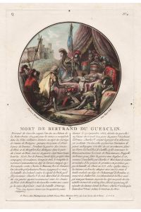 Mort de Bertrand du Guesclin - Chateauneuf-de-Randon Auvergne Bertrand du Guesclin