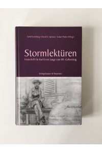 Stormlektüren: Festschrift für Karl Ernst Laage zum 80. Geburtstag