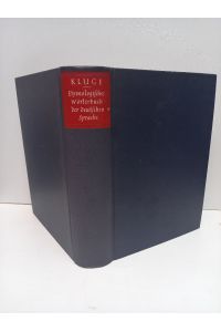 Etymologisches Wörterbuch der Deutschen Sprache.